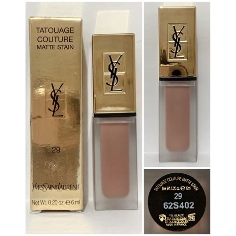 ysl 29 twisted nude|Yves Saint Laurent Tatouage Couture Matte Stain, 29 Twisted .